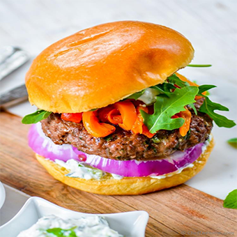 American 4 inch Plain Burger Buns-1x4801